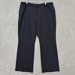 Work Casual Wide Leg Dress Pants Stretch Career Slacks 20W Worthington